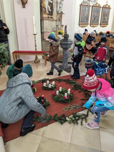 Adventkranzweihe