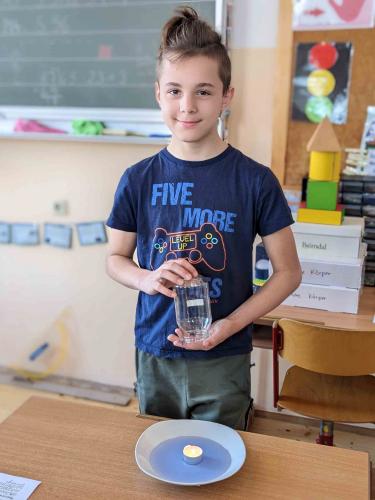 Experiment_brennende Kerze