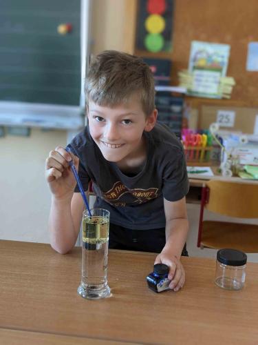 Experiment_Tinte&Öl