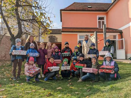 Weihnachten im Schuhkarton