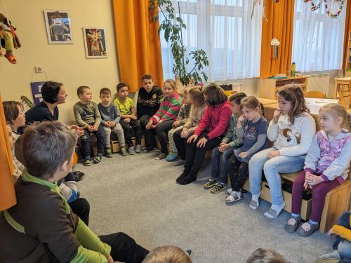 Vorlesen im Kindergarten